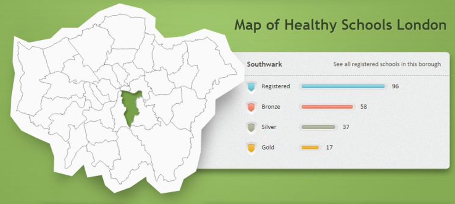 Healthy Schools Map